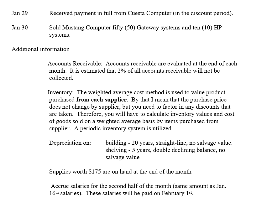 common stock for $15 per share. Jan 1 Made a $50,000 down