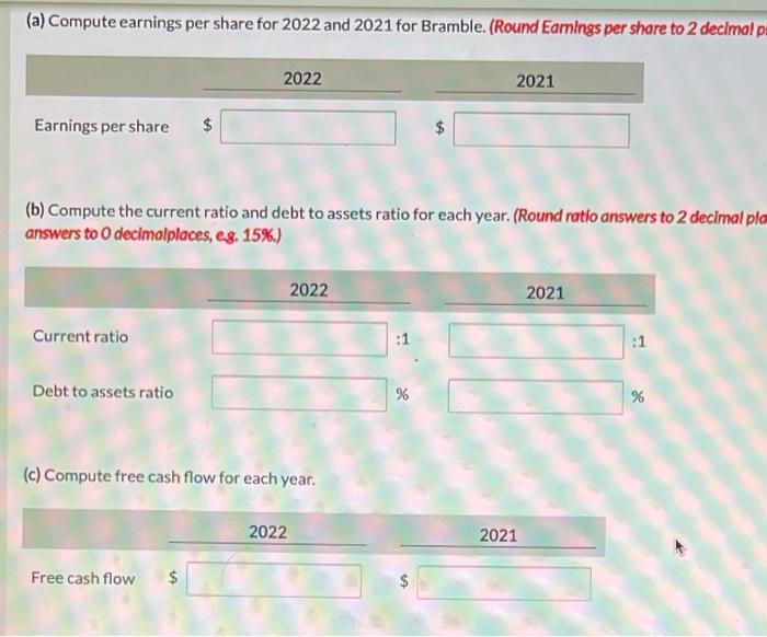 Corp.. 2022 2021 Current assets $ 58,560 $ 41,600 Total assets 242,000