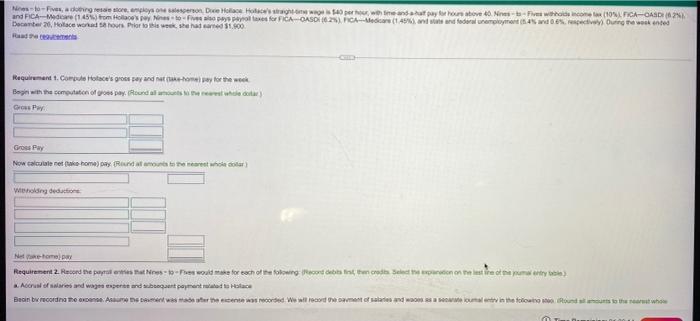 please please pleasee help i will be so extremely grateful Nes-to-Five a