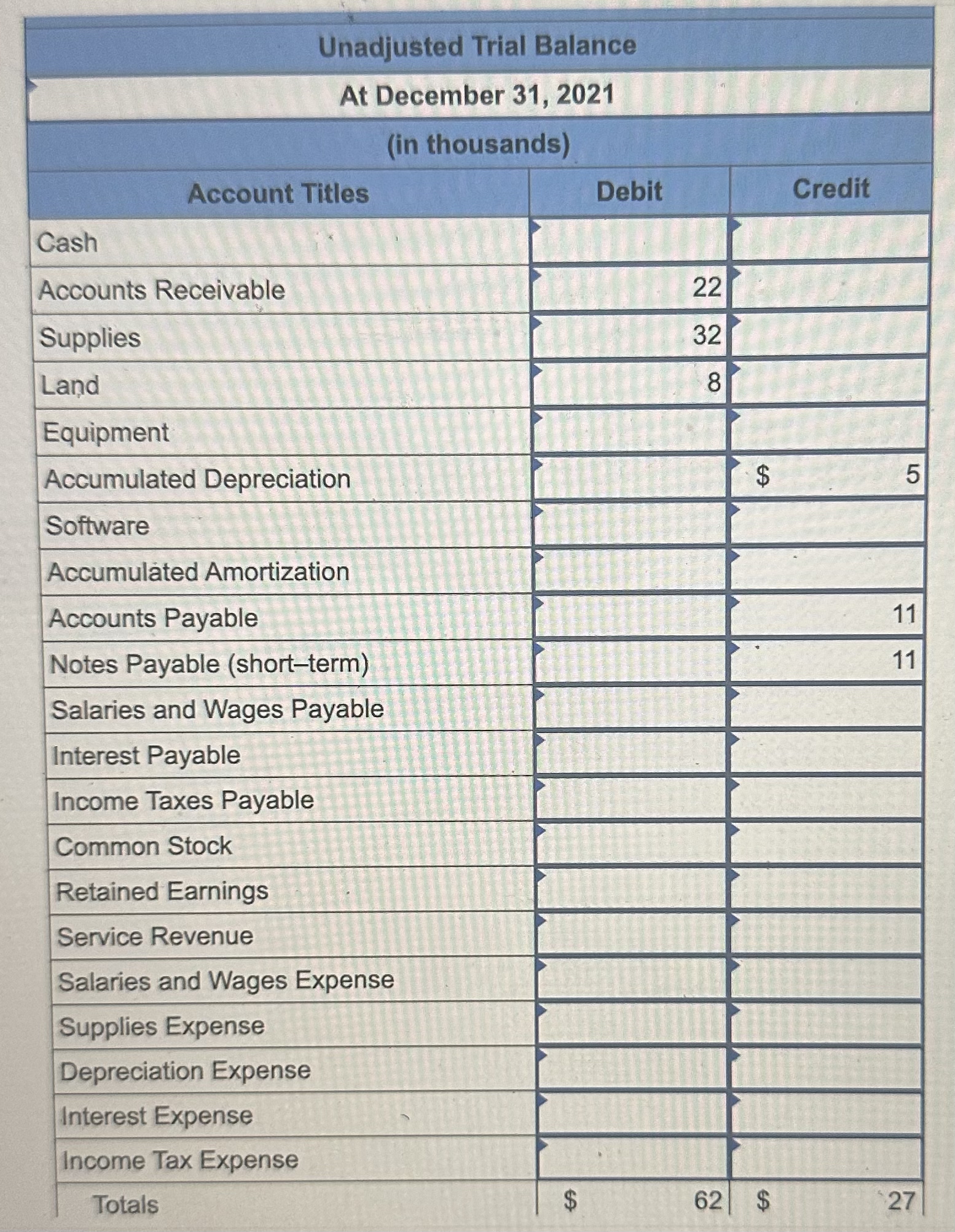 Required information C4-2(Algo) From Recording Transactions (Including Adjusting Journal Entries) to