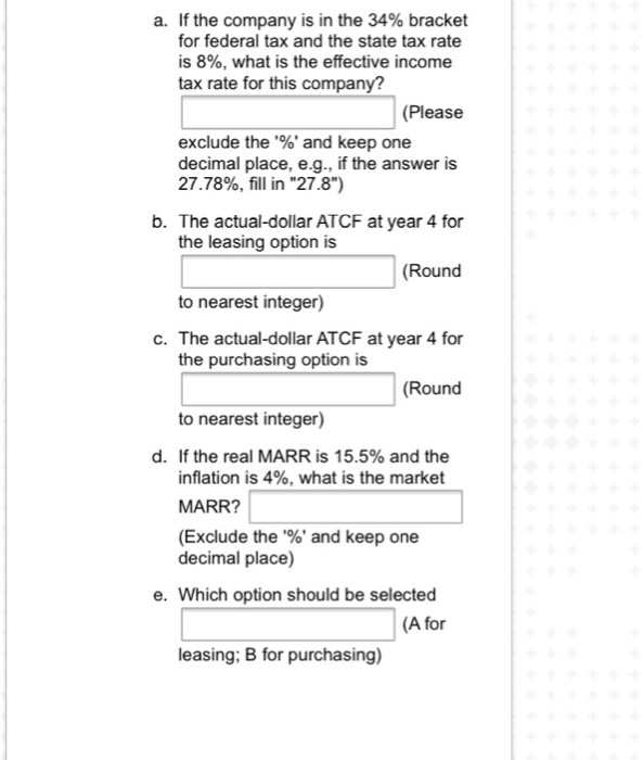 for the next six years. You received the task to perform an