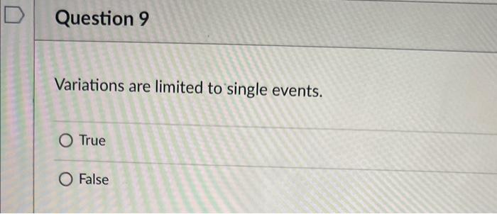 Residuals are errors. True False The error measurement that gives weight based