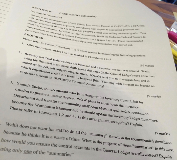  Ais Can anyone help me to solve ? SECTION S CASE