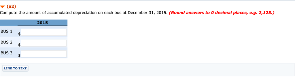 three used buses. Because of frequent turnover in the accounting department, a