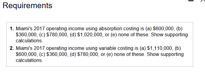 actually manufactured 250,000 units of its single product in 2017, its first