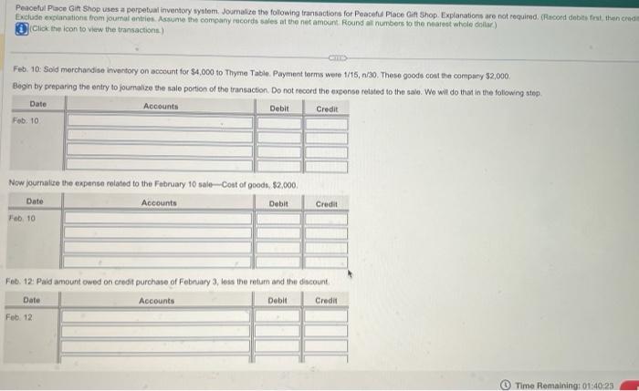 the ioon to view the trarasatons) Feb. 3: Purchated 53, 200 of