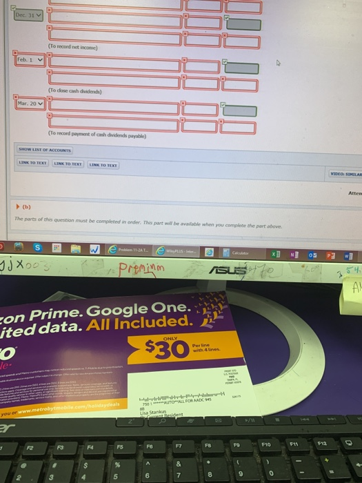 1, 2017, were as follows. Chapter 11 Homework $300,000 1,000,000 , 15,000