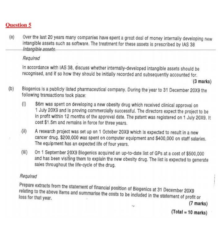 PLEASE ANSWER ALL QUESTION Question 5 (a) Over the last 20 years