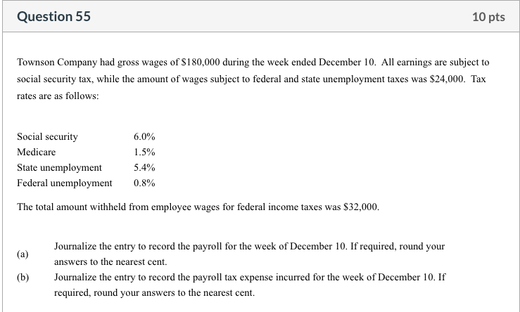 thank you Question 51 10 pts A business issued a 120-day, 6%
