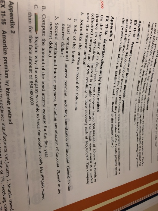  EX 11-14 I need help understanding and resolving please!! tale of