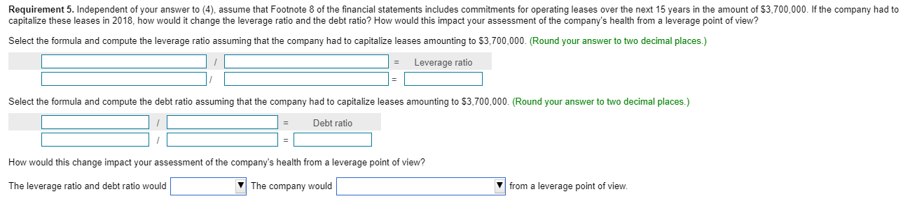 balance sheet. Include headings and totals for current liabilities and long-term liabilities.