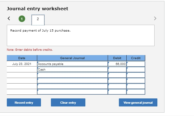 Required Information [The following information applies to the questions displayed below.) On