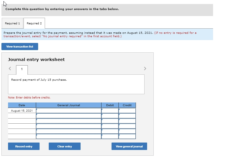 July 15, 2021, the Nixon Car Company purchased 1,200 tires from the