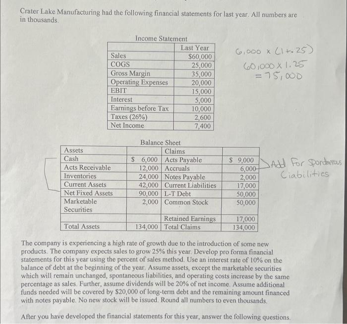 Please answer questions 3 and 4 please show me step by step