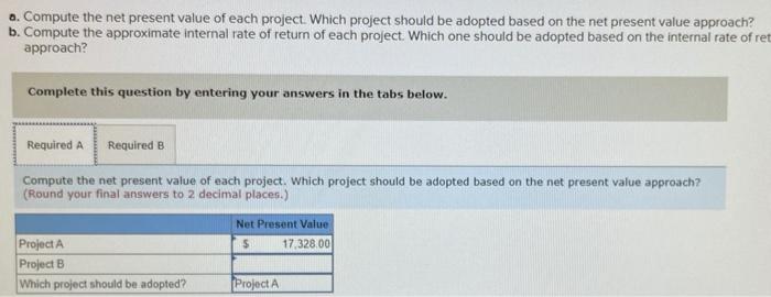 return to evaluate investment opportunities LO 16-2, 16-3 Dwight Donovan, the president