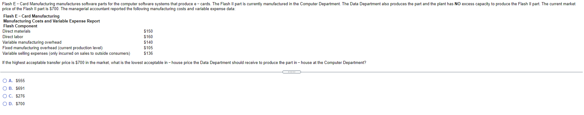 Flash E-Card Manufacturing manufactures software parts for the computer software systems