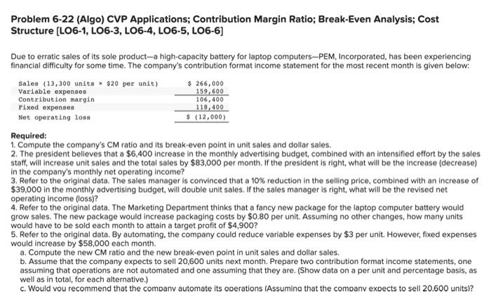 the second problem is problem 6-22 which has two images and i