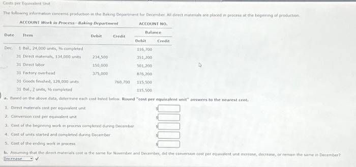 Costs per Equivelent Unit \begin{tabular}{|c|c|c|c|c|c|c|} \hline \multirow{3}{*}{ Date: } & \multirow{3}{*}{\multicolumn{2}{|c|}{