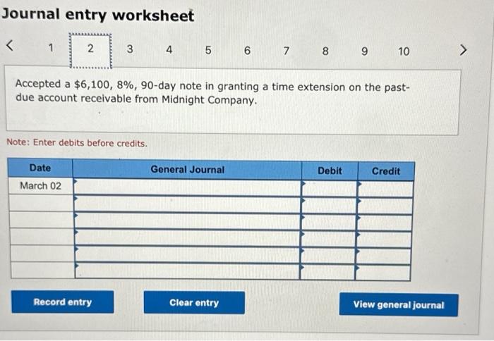 Note: Enter debits before credits. First, complete the table below to calculate