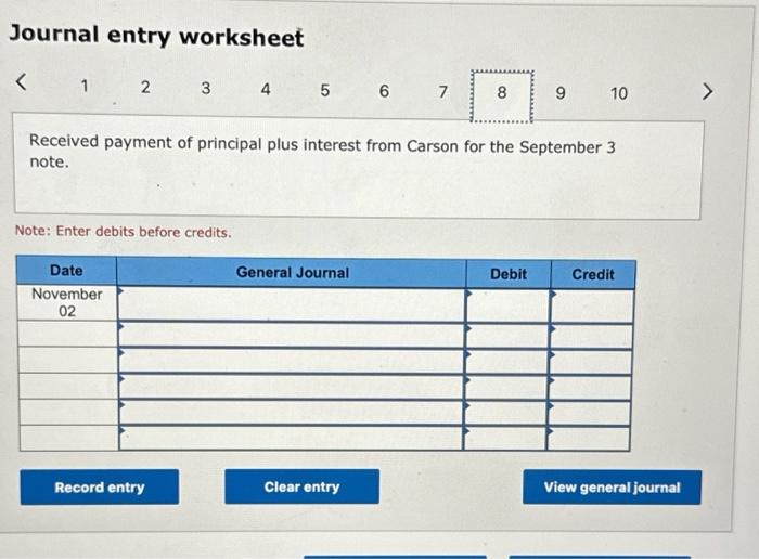 past-due account receivable of Mulan Company. Note: Enter debits before credits. Journal