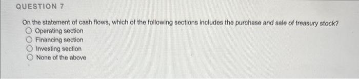 affect the buying and selling of long torm assets on the balance