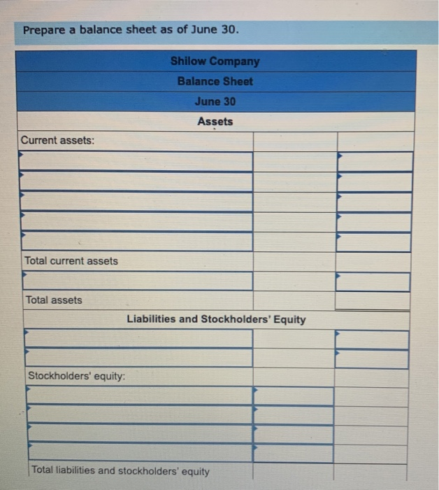 data: March (actual) April May $ 65,000 $ 81,000 $ 86,000 $