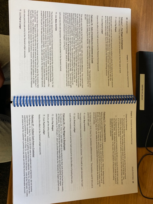 you UN COTING 27 SOLID FOOTING 25 Chapter 3 Recording Transactions Affecting