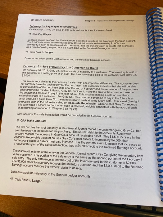 There are three new accounts on this screen. Accounts Receivable under the