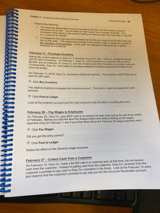 Assets heading. Interest Payable under the Liabilities heading. D Retained Earnings under