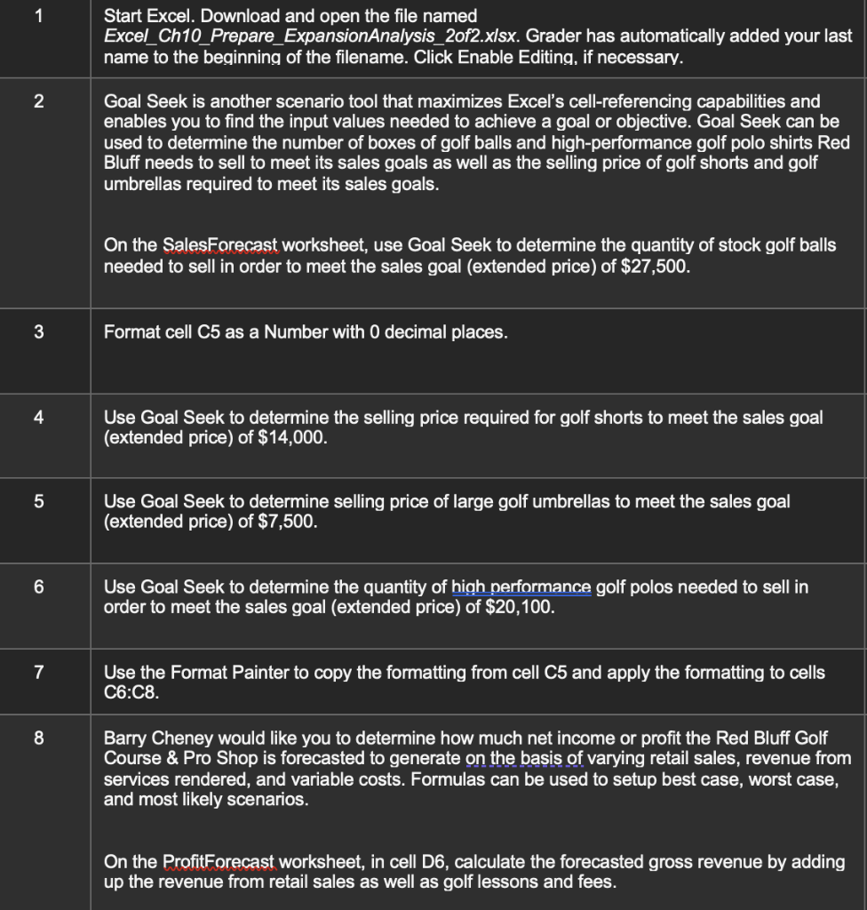 I need help with #13-#28 PLEASE!!!!! how do I share the excel