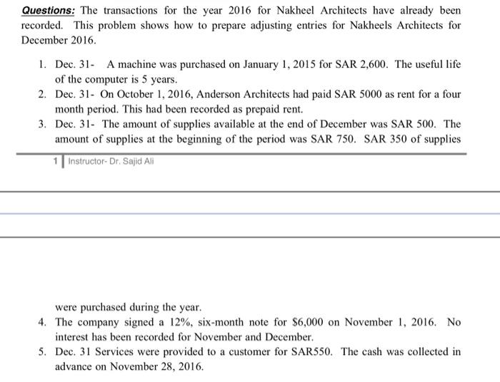  QUESTION I: 1. Presented below is the adjusted trial balance of
