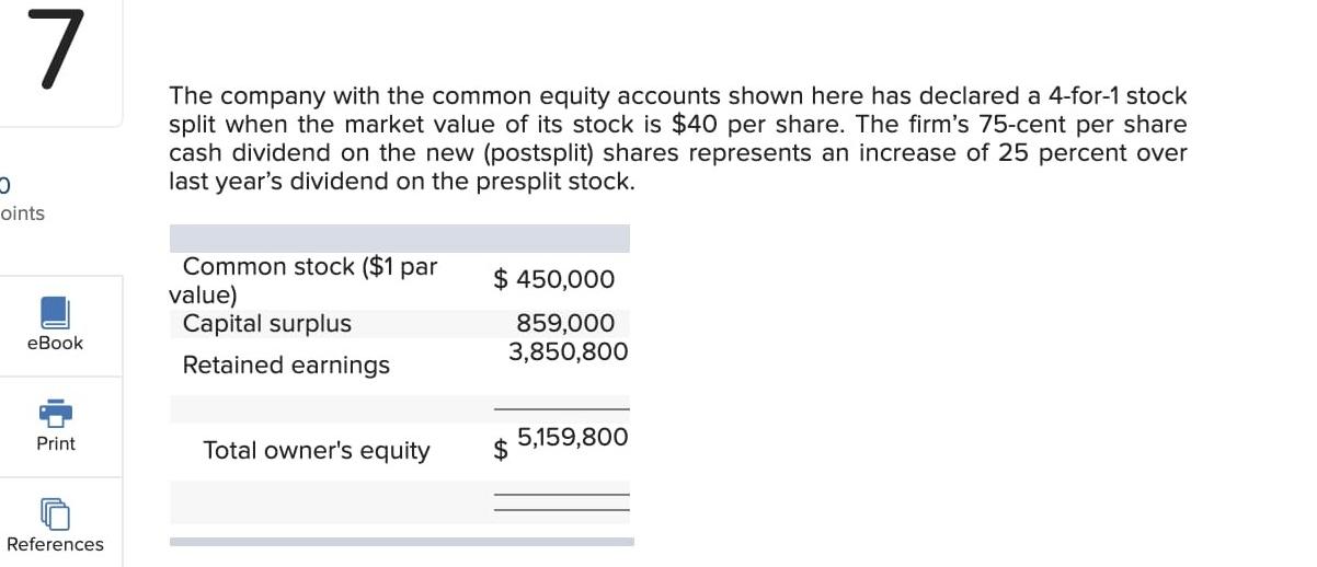 question 5 The market value balance sheet for Bobaflex Manufacturing is shown