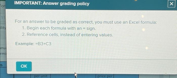 an Excel formula: 1. Begin each formula with an = sign. 2.