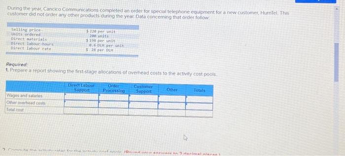 your answers to 2 decimal places) 3. Prepare a report showing the