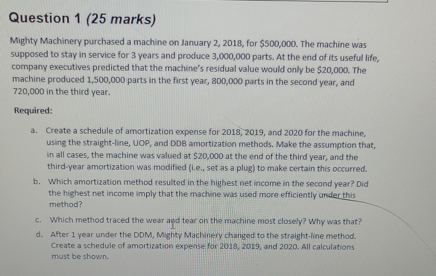  please solve this question according to this answer sheet delow below