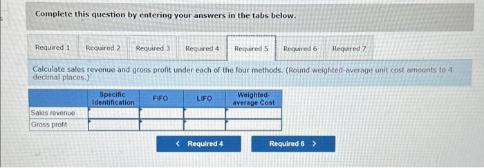 goods sold at March 31. (Round your intermediate calculations to 4 'decimal