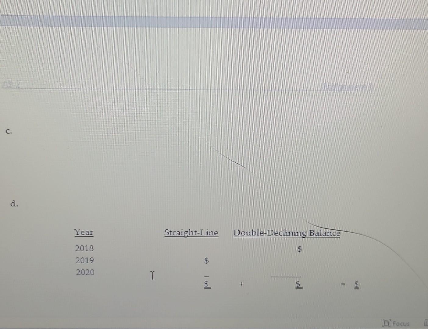 $500,000. The machine was supposed to stay in service for 3 years