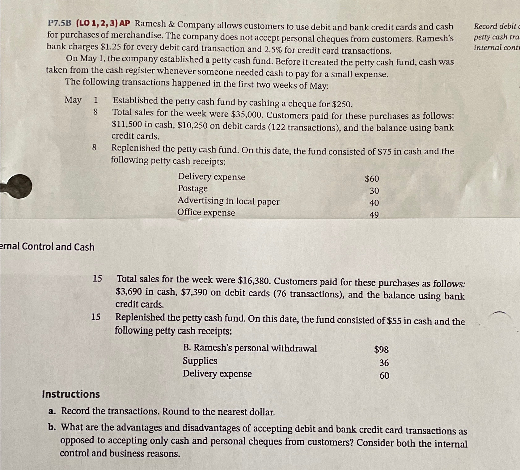  P7.5B (LO 1,2,3) AP Ramesh & Company allows customers to use