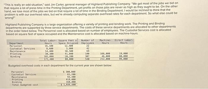  "This is really an odd situation," said Jim Carter, general manager