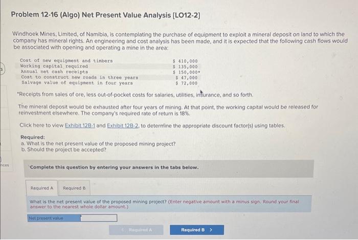 Labeau Products, Limited, of Perth, Australia, has $11,000 to invest. The company