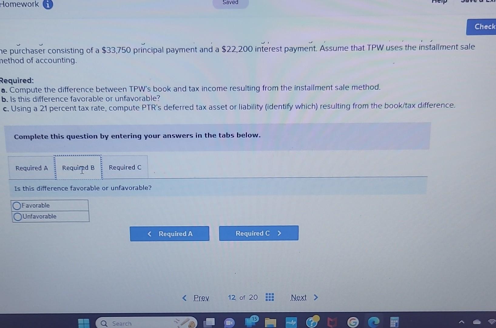 year taxpayer, sold land with a $535,000 tax basis for $750,000 in