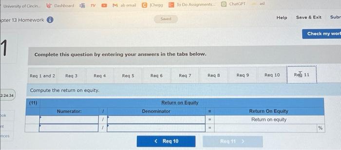 this question by entering your answers in the tabs below. Compute the