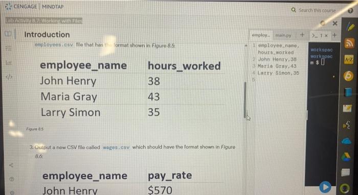 appreciated. Scenario You are an HR managot and you need to create