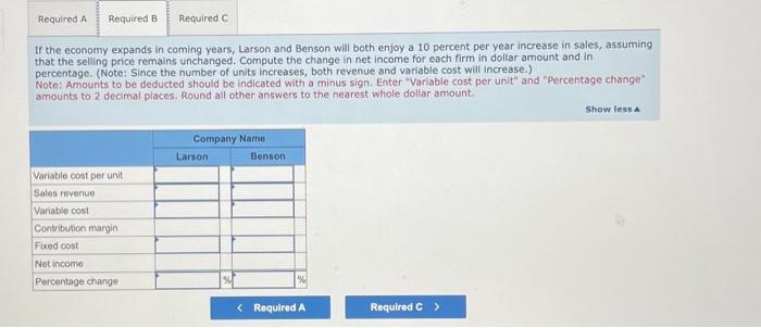 however, about future economic volatility. He asks you to analyze the following