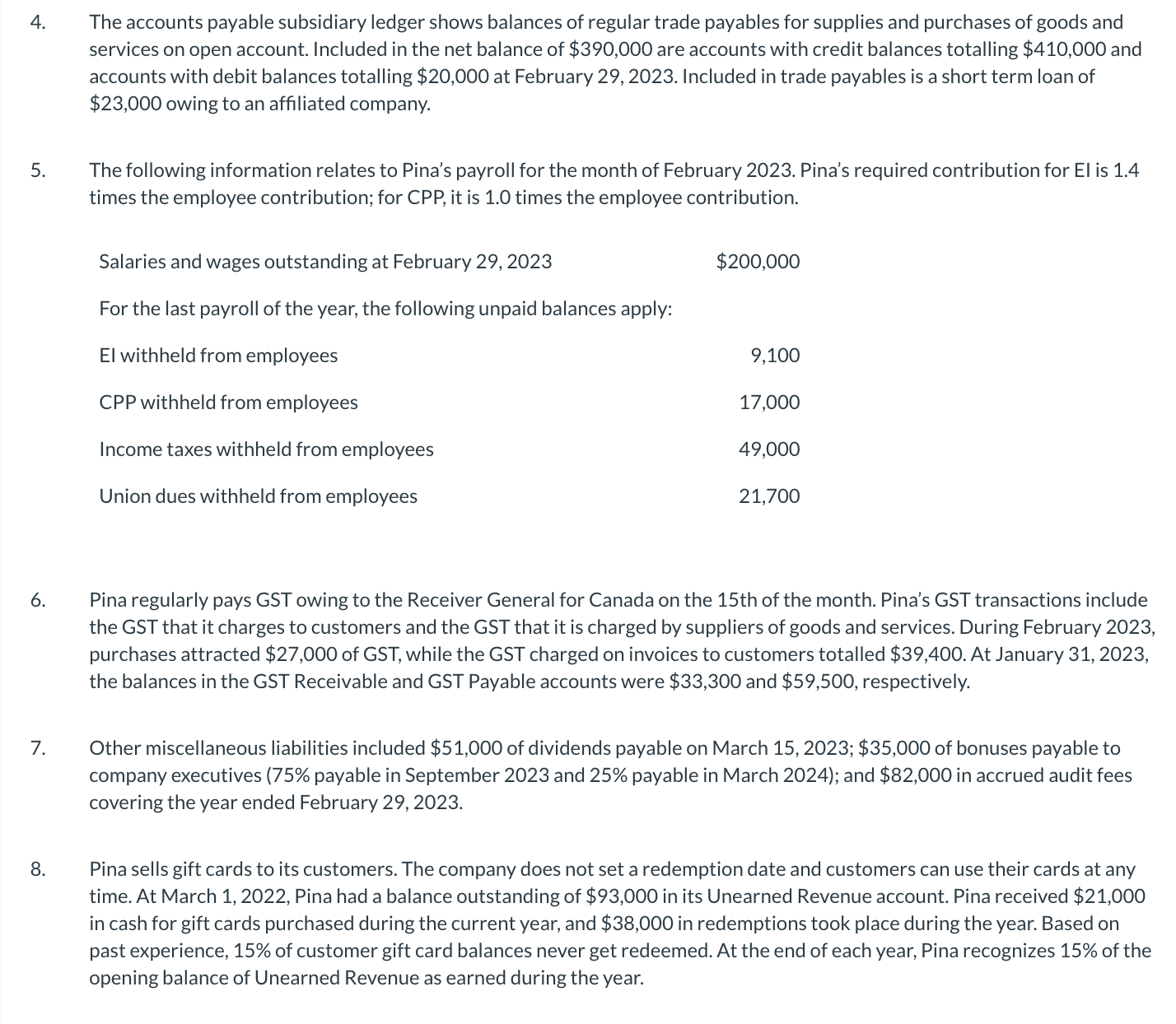 you! Notes Receivable Oil Tanker Depot Parental Leave Benefits Payable Payroll Tax