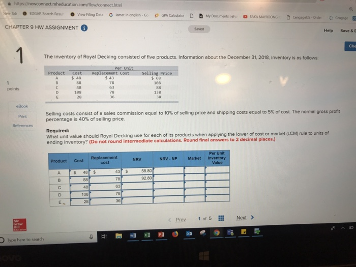  Solve and explain tab EDGAR Search Resui View Fiing Du CHAPTER