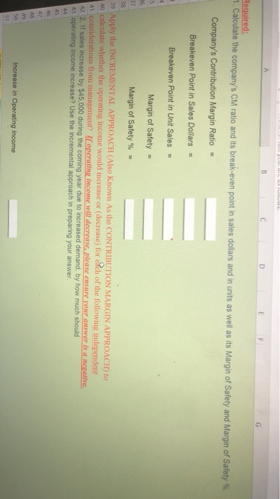 for last year are as follows: D E B 1 Stratford Company