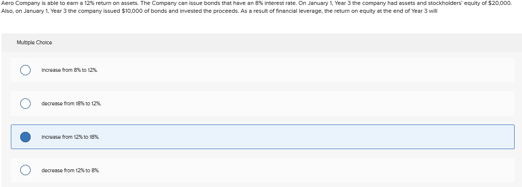 steps. And solve the multiple choice.Thank you Aero Company is able to