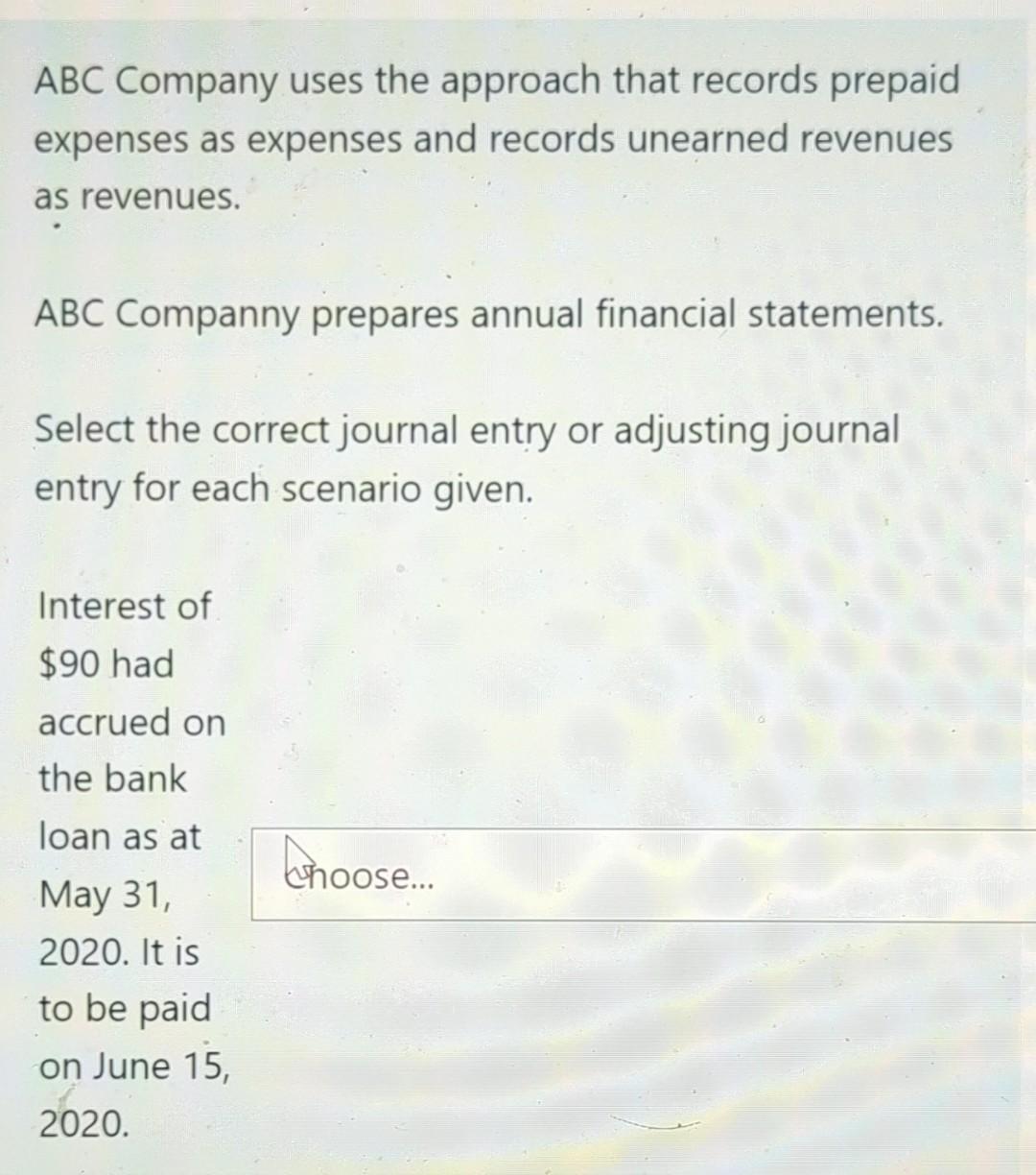 choose the options given on the last question to answer all