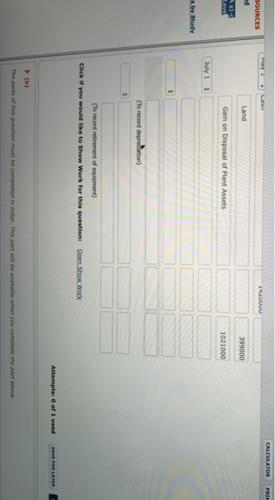 $4,110,000 Buildings $28,650,000 Less: Accumulated depreciation-buildings 13,680,000 14,970,000 Equipment 47,920,000 Less: Accumulated